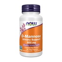 עכשיו תוספי מזון, D-Mannose 500 מ"ג, פרויקט Non-GMO מאומת, בריא Urinary Tract*, 60 קפסולות Veg