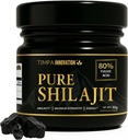 ^ Authentic ההימלאיה שילאג'יט רזין, Chilajil para Hombre 100 Original, 100% Pure Gold Class Shilajit, עם 85 + Trace מינרלים ו 80% Fulvic Acid, עבור גברים ונשים 30g 50 משרתים