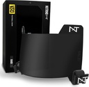 Nxtrnd VZR3 כדורגל Visor, Curved Lens טכנולוגיה, Fits למבוגרים ונוער כדורגל Helmets