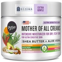 Puriya National Eczema Association קיבל קרם 4.5 oz, יבש Itchy Skin הקלה, קולאידאל Oatmeal Lotion, עבור ילדים, מבוגרים, פנים, ידיים, אמא של כל הקרמים, הידלה המבוססת על צמחים, noבושם הוסיף