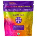 עץ סגול אלקטרולייטה hydrotion Packets, Zero Sugar, Sea Salts, Daily IV hydrote Packs for Rapid Rehydration Relief - Water Drink, Variety Pack, 15 יחידות