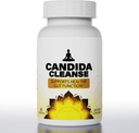 Candida ניקוי Detox עבור נשים וגברים מתקדמים Probiotic & Herbal Formula - 60 PCs Natural Gentle Gut & Digestive Support