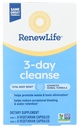 Renew Life 3Day Cleanse Total Body איפוס 2Part Detox Cleanse קפסולות, Digestive Wellness ו סדירות, Herbal Bell with Magnesium ו Cranberry, Soy, Milk and גלוטן חינם 12 Count