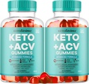 (2 Pack) Ketolicious Keto ACV Gummies, Ketolicious Gummymys Advanced Formula 1050 1050 105050MG, All Natural Premium Plus Apple Cider Vinegarmy כוח מקסימלי Gomitas ביקורות, 120 חניכיים במשך 2 חודשים