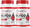 LIVORKA (2 Pack) Sugar Sync Glyco Optimizer, Sugar Sync Glyco, SugarSync Glyco Optimizer, SugarSync Glyco, Sugar Sync Glyco Optimiser, סוכר Sync Glyco אופטימיזציהer ביקורות, 60 קפסולות