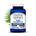 Doctor Morse's Saw Palmetto 10:1 לחלץ 500 מ"ג שווי ערך ל-5000 מ"ג, Prostate Health Support Supplements for Men & Women - FDA-registered, NSF-Certified Facility - תוספת חיזוק פורמולה - 90 Caps