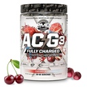 PMD Sports ACG3 טעינה מלאה - Electrifying Pre Workout אבקה - אנרגיה גבוהה & משאבת טרום עבודה עבור גברים ונשים כדימקסיט פוקוס, אנדורנס וביצועים - צ'רי סליש (30-60 משרתים)