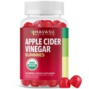 Apple Cider Vinegar Gummies - אורגני ACV ויטמינים לבריאות העיכול, Metabolism & Gut Support - 30 Count - טבעוני, Non-GMO, Gluten-Free - Delicious Flavor & No Harsh Taste - 15 יום אספקה