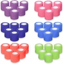 Ever Ready First Help Self Adherent Cohesive Bandages 2" x 5 יארדס - 36 Count, Rainbow Colors