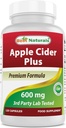 Best Naturals Apple Cider Vinegar Plus 500 מגה קפסולות, 120 Count