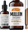 SIRUNES Mullein Leaf Verbascum Thapsus Dietary - קידום Lung, Respiratory (Mullein 4Fl Oz)