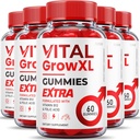 (5 Pack) Vital Grow XLmies - פורמולה כוח מקסימלית - Vial Grow XL קיצוני פורמולה, Vital Grow XL ביקורות, בסך הכל Daily Health Support 1000 מ"ג מקסימלי בריאות תוסף (300 חניכיים)