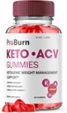 המעבדות - Pro Burn Keto ACV Gummies, Advanced Weight Loss Support, All Natural Apple Cider Supplement (60 מסטיק)