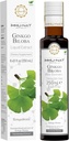 ג'ינקגו בילובה Premium נוזל תוסף - 8.5oz - Enhances Memory & Cognitive Function - Herbal Formula