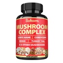 Satoomi 90 קפסולות - 10in1 טורקיה Tail תוספת עם Lions Mane, טורקיה Tail Mushroom, Reishi Mushroom ואחרים - עבור 90 ימים