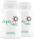 DopaZest- Support for Mental Clarity, Covid Brain and Brain Fog (120 קפסולות) 2 Pack