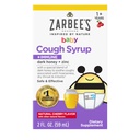 התינוק של זרבי דבש Cough Syrup + Immune עבור תינוקות 12-24 חודשים, בטוח ויעיל Cough Syrup עם Soothing Dark Honey & Zinc for Immune Support *, סמים ואלכוהול חינם, צ'רי, 2.