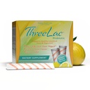 Global Health Trax GHT - ThreeLac Lemon Probiotic Drink for Digestive Health - פורמולה מתקדמת של אבקה פרוביוטית לגברים, נשים וילדים - Immune Support & Gut Balance, Non-GMO - 60 Packets