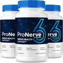 NutraRize (3 Pack) ProNerve6 נוירופתיה, ProNerve 6 תוספת תמיכה עצבית, Pro Nerve 6 קפסולות, ProNerve6 Pastillas ביקורות (180 קפסולות)