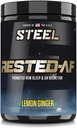 תוספי פלדה Rested-AF I Deep Sleep Aid ו-שרירים Recovery אבקת עם GABA & Valan Root Extracted | Stress Relief and Cognitive Support