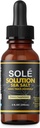 Qei Sole Sea Salt - Composed of Sodium Chloride, Potassium, Iron, Calcium, Magnesium, Copper, אבץ ועוד (Big, 8 0z)