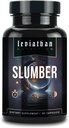 לויתן Slumber | Sleep Aid GABA תוספים ל- Deep and Calm Sleep with Melatonin, Magnesium, L-theanine, 5-HTP, Zinc, Magnolia, Valan Root for Sleep Pills for Adults Men and Women