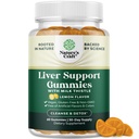 ניקוי Herbal Liver Detox Gummies Liver תומך חלב זוכות עם Artichoke לחלץ Turmeric Curcumin ו L-Carnitine - טבעוני ולא GMO - לימון מתוק (30 משרתים)