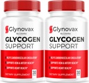 (2 Pack) Glynovax Pills, Glynovax All-Natural Support Pills, Glynovax רשמי מתקדם פורמולה, Glynovax for Optimal Health, Glynovax Support Pills ביקורות, 60 קפסולות עבור 2 חודשים