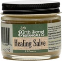 לידת סונג הבוטנים Herbal Healing Salve First Aid Ointment, Herbal Skin Irritations Salve, 1.5oz Jar