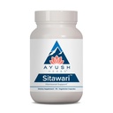 Ayush Herbs Sitawari - קפסולות Shatavari לנשים, תוספת שורש Shatavari, איזון הורמונלי לנשים, תמיכה נשית טבעית - 90 קפסולות צמחוניות (1 Count)