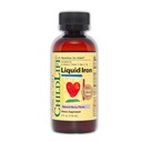 CHILDLIFE ESSENTIALS נוזל ברזל לילדים - תוספת ברזל טיפות עבור טודלר & Baby, Gluten Free - Natural ברי, 4 Fl Oz