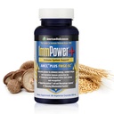 מדעים ביולוגיים אמריקאים ImmPower Plus, AHCC & Fermented חיטה Germ לחלץ את התוסף צמחי, 550 מ"ג עבור תמיכה Immune, שומר על פעילות תאים טבעיים, אריזה של 1, 60 קפסולות Veggie
