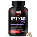 Power Factor Test X180 ראש טסטוסטרון Booster עבור גברים, Overnight טסטוסטרון תוסף כדי לבנות שריר, להגדיל את הכוח, ולקדם Deeper, Healthier Sleep and Recovery, 120 טבליות
