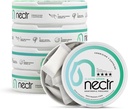 Nectr Energy Nootropic Pouches - Glacial Green Wintergreen Caffeine Pouches עם Cognizin® Citycoline. טיפול במוח ללא סוכר Smooth, Sustained Focus & אנרגיה תוסף - 5 Pucks של 16pcs