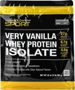 California Gold Nutrition Sport, Whey Protein Isolate with Organic Cane Sugar, with Sunflower Lecithin, Very Vanilla, 2 lb (907 גרם)