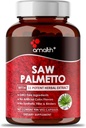 AMALTH Premium Sawפאלטו קפסולה- תוספת כוח פורמולה עם אשווגנדה, Tribulus, ג'ינג'ר, Maca, בזיליקת קודש ותמיכה טבעית יותר, 90 קפסולות