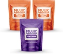 בסביבה הקרובה של MUUK SUPERFOODS | Decaf Mushroom Coffee Bundle | 60 ליטרים של אבקת מטאטא אריה פלוס 60 כוסות קפה מיידי