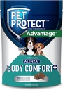 Pet Protect Whole Body Comfort + תוסף לכלבים, Vet-Formulated Alenza, תומך בתגובה נורמלית דלקתית, צ'אוס רך עוף (60 Count)
