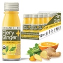 Greenhouse Juice Organic Fiery ג'ינג'ר ביץ' Shots 12-Count 60ml Glass Bottles, טבעוני וגלוטן חינם