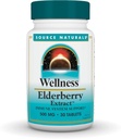 מקור Naturals Wellness Elderberry Extract, 500 מ"ג עבור תמיכה במערכת החיסון * 30 טבליות
