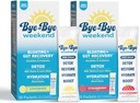 Detox Drink w/Electrolytes - עבור Bloating, Recovery, Fatigue, Brain Fog - Probiotics, Lion's Mane, Milk Thistle - Zero Sugar Variety Pack - 20 Pack