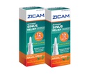 Zicam Intense Sinus Relief No-drip Liquid Nasal Spray with Cooling Menthol & Eucalyptus, 0.5 אוונס (Pack of 2)