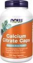 תוספי מזון עכשיו, Calcium Citrate עם ויטמין D, מגנזיום, Zinc, Copper ו Manganese, 240 ואג קפסולות
