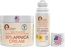 Arnica Cream & Arnica Gel-On 2PK עבור Bruising ו Swelling, Soothe Sore השרירים & Joints עם ויטמין K, 30% Arnica מונטנה, Hyaluronic Acid & L-Arginineine