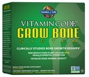 גן של Life Calcium תוסף - ויטמין Code Growעצמות מיוצר עם Whole Foods, Strontium, Magnesium, K2 MK7, ויטמין D3 & C Plus Probiotics for Gut Health, 30 יום אספקה
