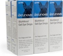 Sentrx - Ocunovis Gel Eye טיפות עבור כלבים וחתולים עם עיניים יבשות, הידוק החתול והכלב טיפות עם Hyaluronic Acid, un-Blurring a מלאכותי Tears, 5 מ"ל, 6 Pack