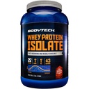 BODYTECH Whey חלבון Isolate אבקה - עשיר שוקולד פלמור - תוספת חלבון פרימיום לגידול שרירים ושיקום - דלת פחמימות ופורמולה חלבון גבוה עבור ביצועים (3 lbs / 43 משרתים)
