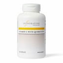 Integrative Therapeutics ויטמין C עם Quercetin - תוסף ויטמין C לתמיכה ב- Immune * תמיכה בפעילות אנטי-חמצן* - טבעוני, Gluten-Free & Milk-Free - 180 קפסולות (90 משרתים)