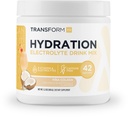 TransformHQ hydrotion 42 משרתות (Pina Colada) - אלקטרוליטים, בהירות נפשית, ויטמינים